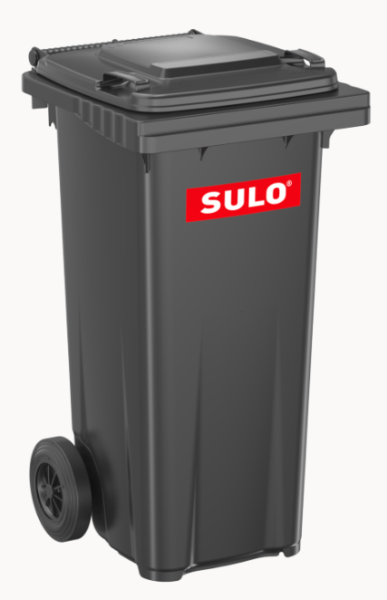 Сміттєвий бак SULO пластиковий сірий 120л